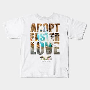 Adopt Foster Love! Mr. Larry! Kids T-Shirt